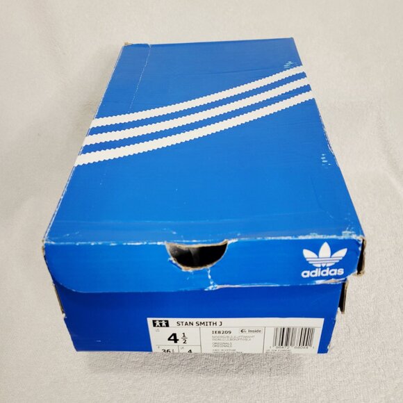 NWB- Adidas Stan Smith J 'Night Indigo Floral' Youth Girls- Sz:4.5- Style:IE8209 - Picture 3 of 13